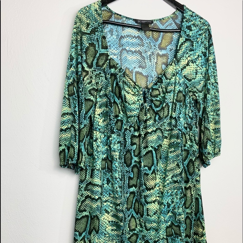 Inc International Concepts  Snakeskin Dress. Sz 1X - Picture 6 of 14
